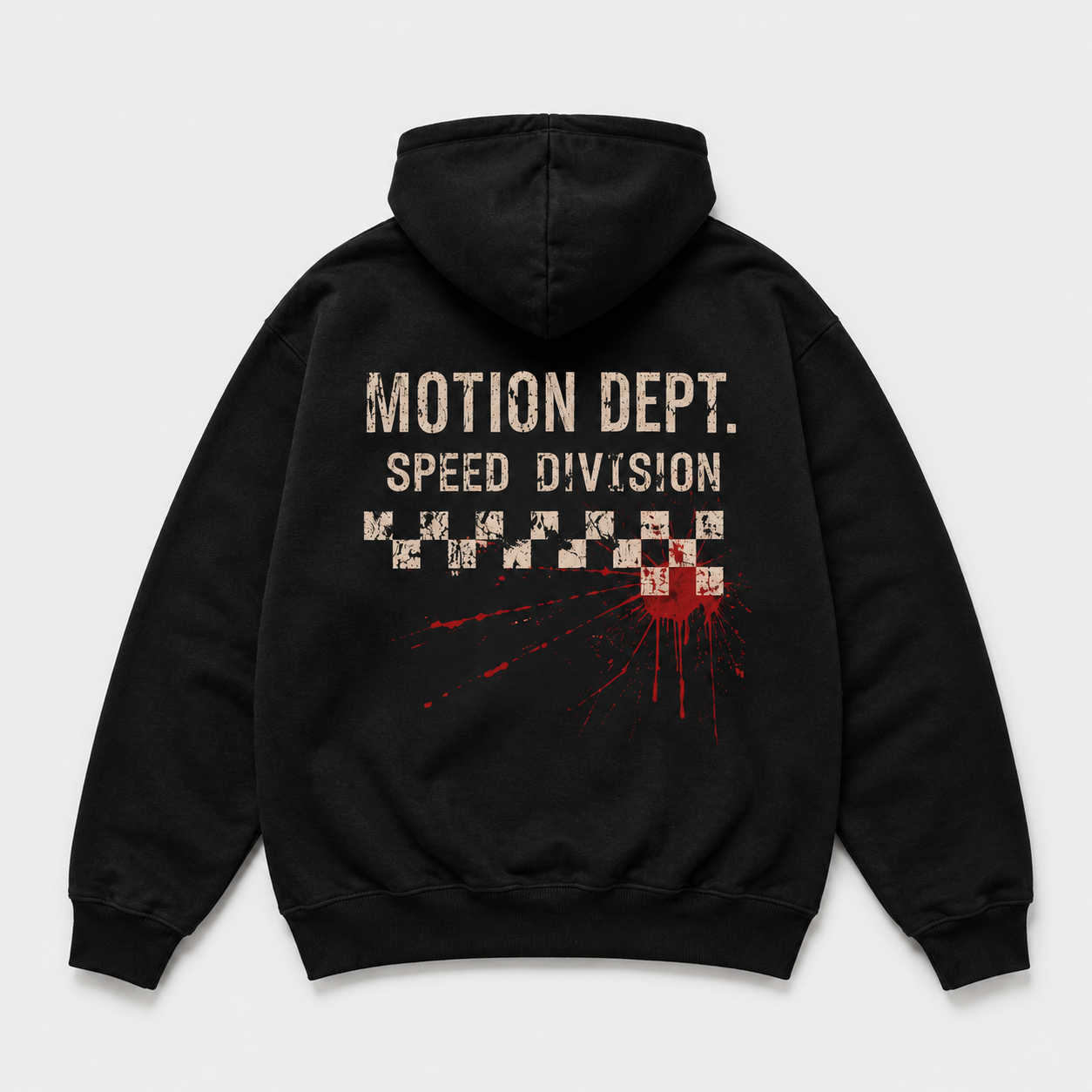 Motion Dept. Speed Division | Urban Hoodie - Black