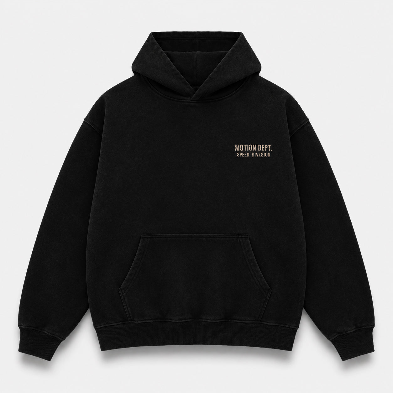 Motion Dept. Speed Division | Urban Hoodie - Black