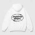 Motion Dept. Stamp | Urban Hoodie - White