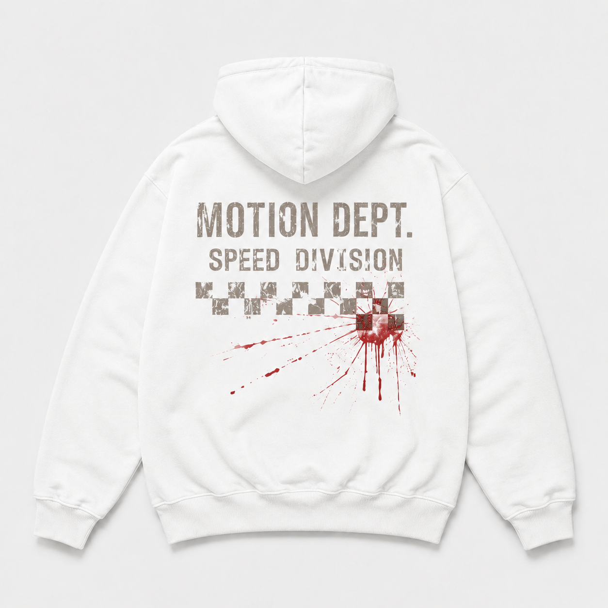 Motion Dept. Speed Division | Urban Hoodie - White