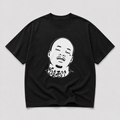 Doodi Portrait | T-Shirt - Limo Black