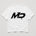 MD Spray Logo | T-Shirt - Blanc White