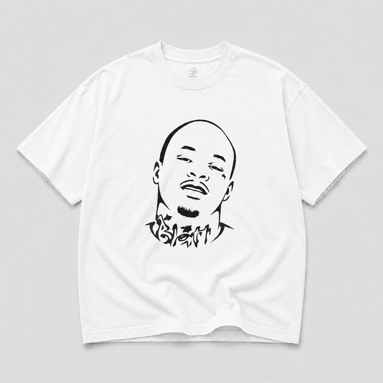 Doodi Portrait | T-Shirt - Blanc White